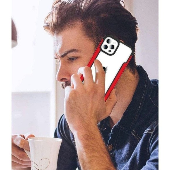 AEDILYS Compatible with iPhone 12 pro max Case[Airbag Series] with [2xScreen Pro - Picture 3 of 7